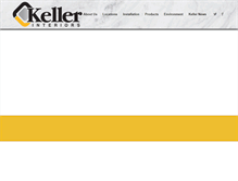 Tablet Screenshot of kellerinteriors.com